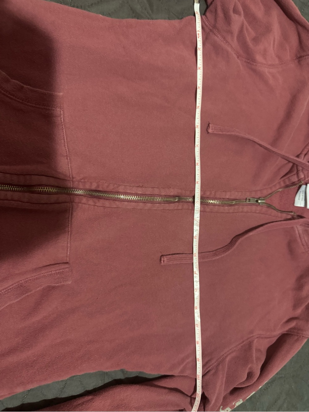 Women’s xl Harley-Davidson Dusty Rose Full-Zip Hoodie with Sleeve Logo - Picture 2 of 5